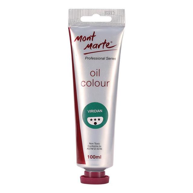 Pintura al Oleo 100 ml Profesional Series Verde Viridiana Mont Marte MPO0023