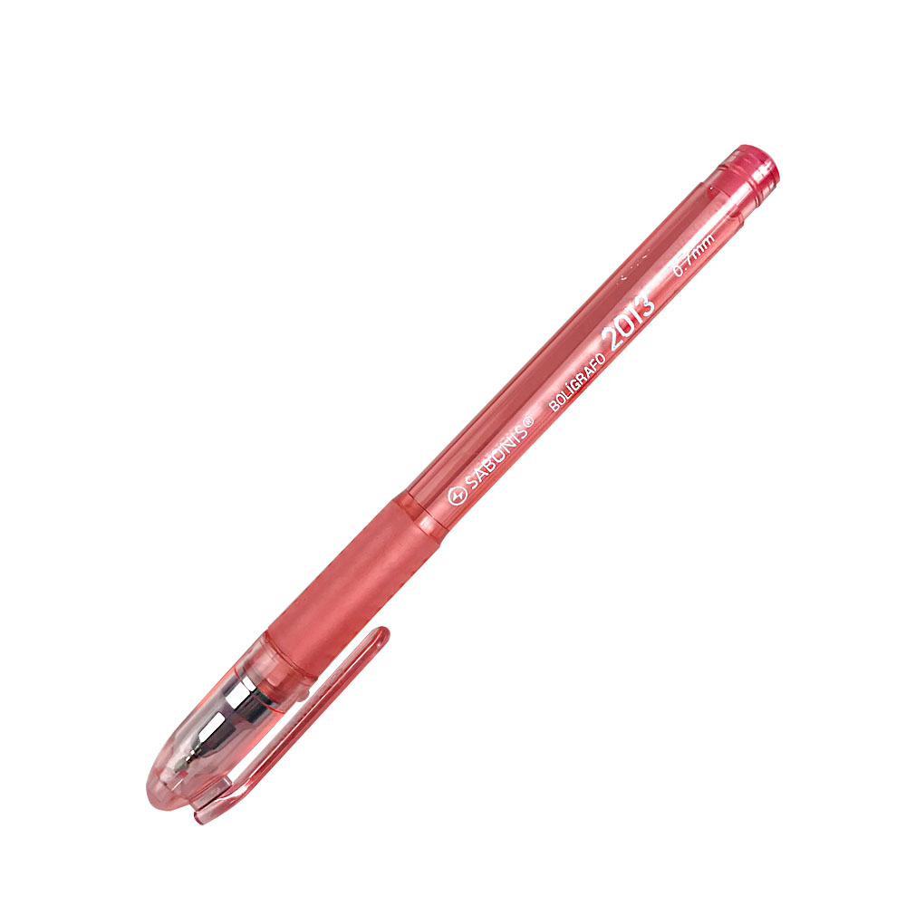 BOLÍGRAFO PERFUMADO SABONIS 2013 ROJO UNIDAD