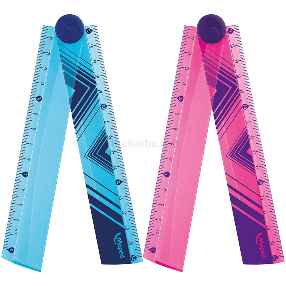 Regla Plegable Nightfall 15 x 30 cm - 281018 - Maped