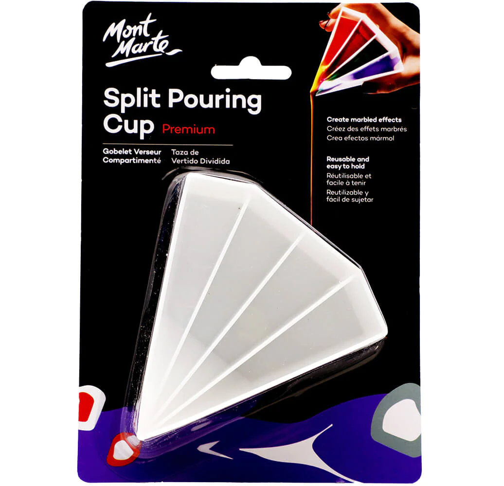 Taza de Vertido Dividida Para Pouring Premium Mont Marte PMPP7001