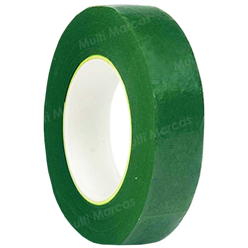 Cinta Adhesiva Floral Color Verde, 30 Yardas x 18 mm. - FL-18 - FIVE STICK