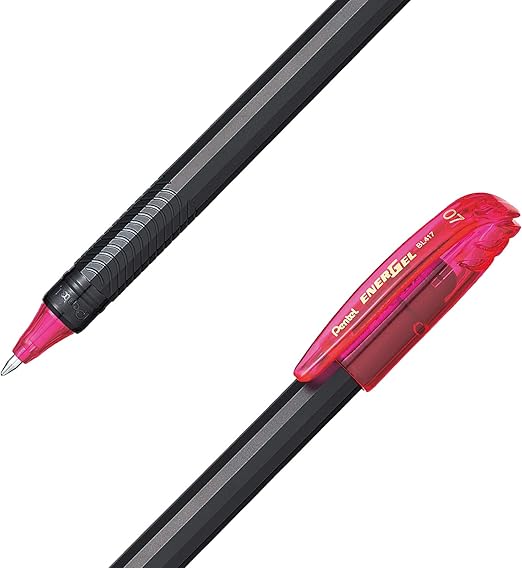 Micropunta Gel Pentel EnerGel 0.7 mm. Color Rosa BL417