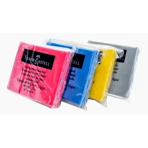 Goma / Borrador Moldeable de Colores - Faber-Castell - 121720