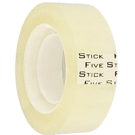 Cinta Diurex Pequeña de 17 mm x 25 Yardas - CL 117 - Five Stick