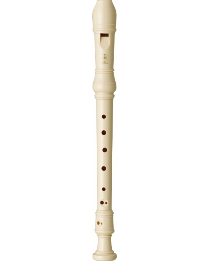 Flauta Dulce Soprano - Descant con Digitación Germana / Germano / Alemán Color Blanco/White - YRS23 - YAMAHA
