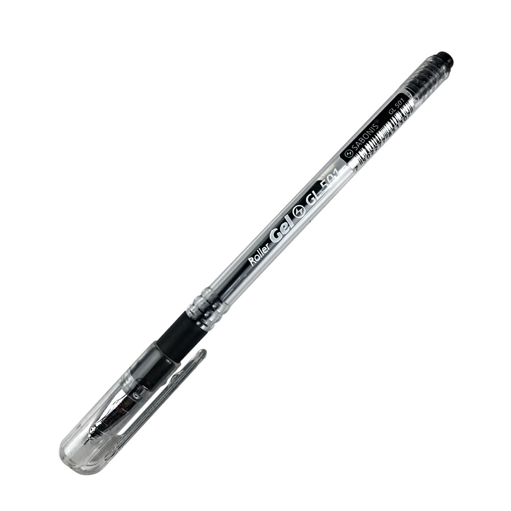 Micropunta Roller Gel GL501 Negro SABONIS