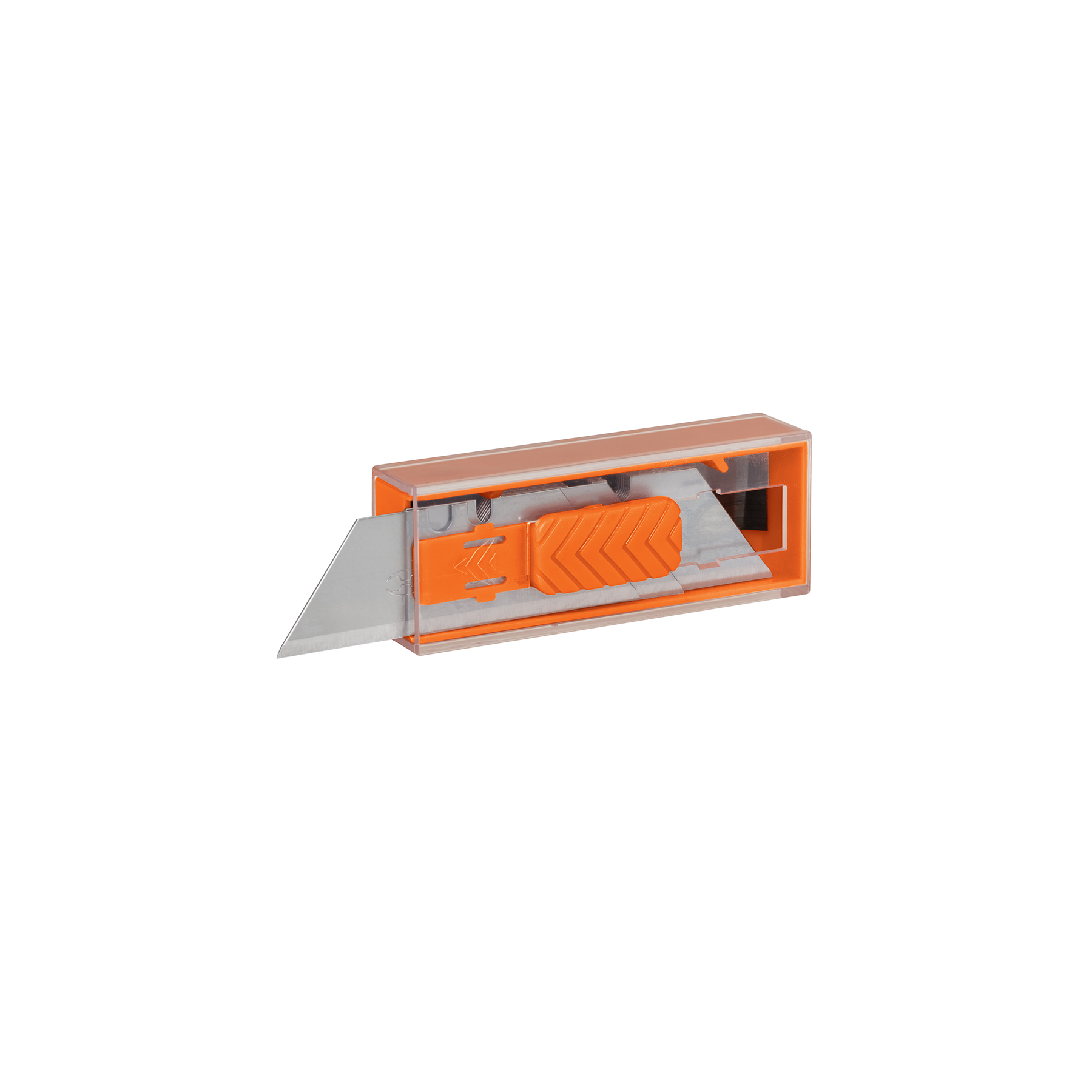 Set de 10 Cuchillas de Repuesto Para Navaja Multiusos, Material de Acero SK4 + Estuche Dispensador - REP-NM-10 - 16956 - TRUPER