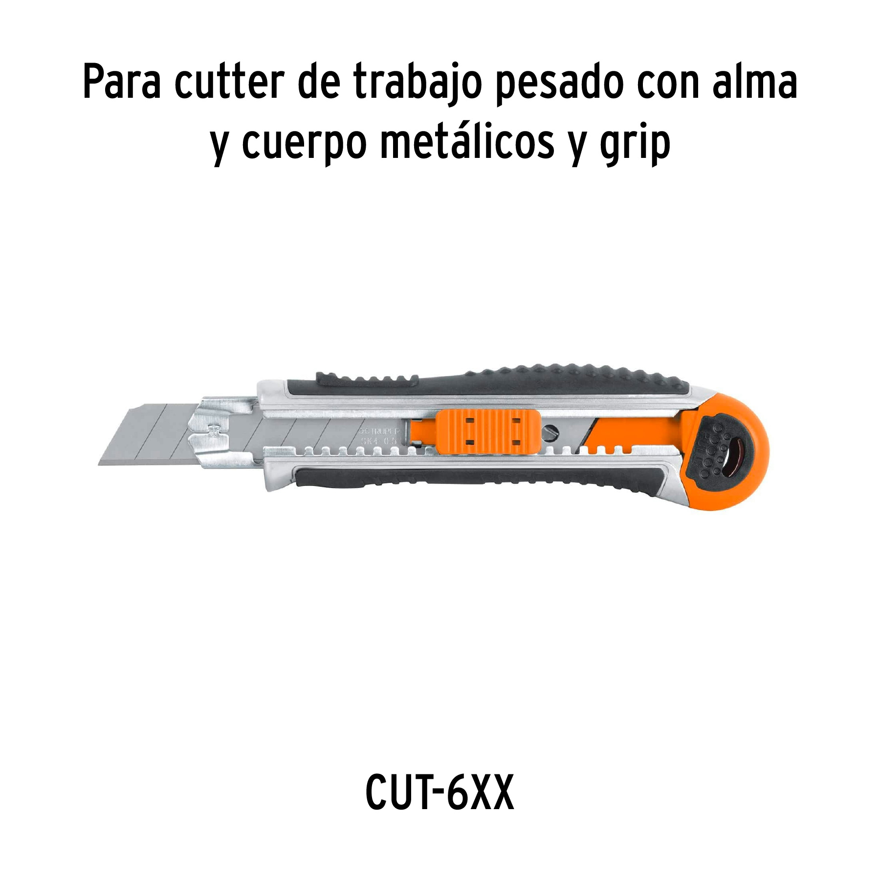 Set de 10 Cuchillas SK4 de 18 mm. en Estuche Para Estilete / Cutter - REP-CUT-6 - 16965 - TRUPER