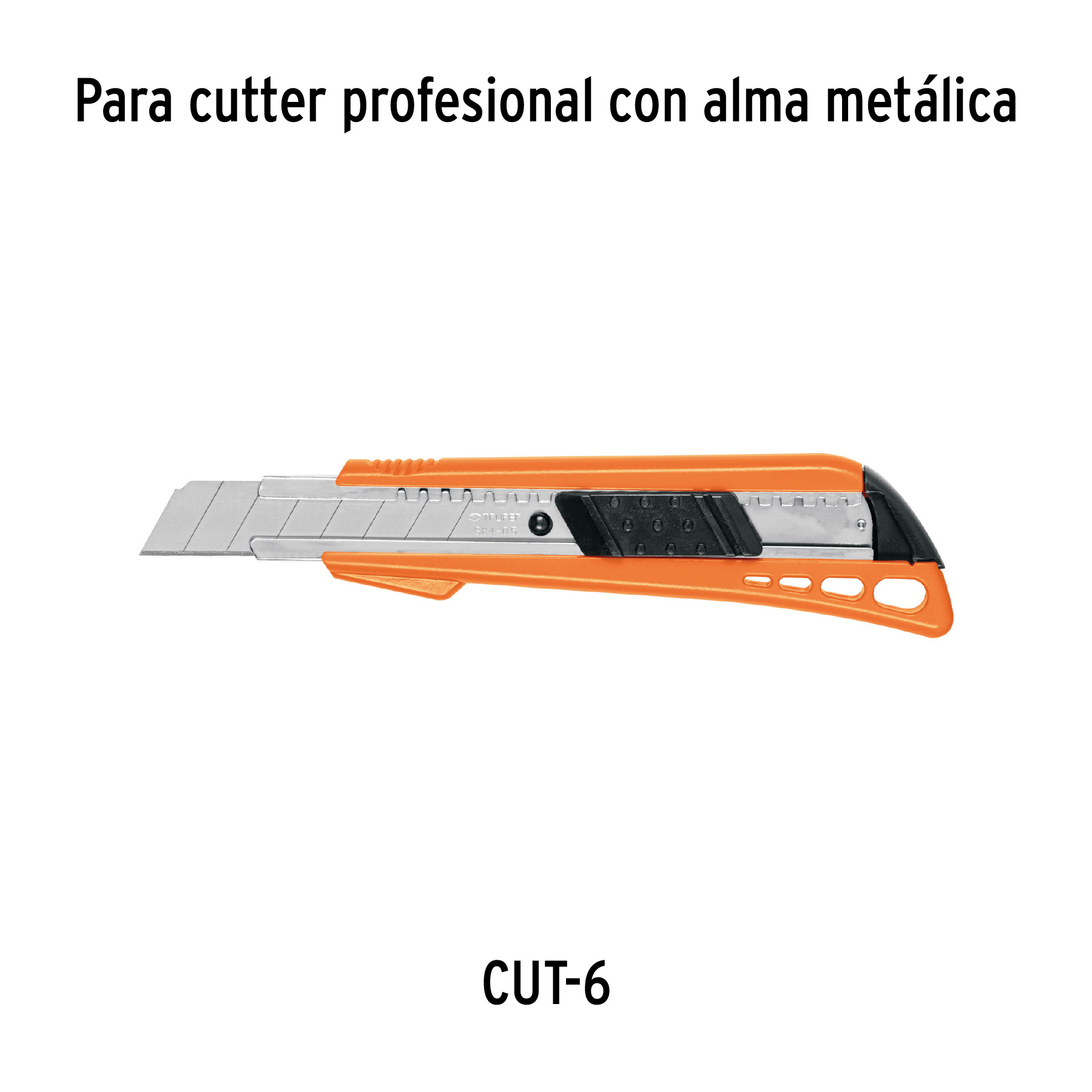 Set de 10 Cuchillas SK4 de 18 mm. en Estuche Para Estilete / Cutter - REP-CUT-6 - 16965 - TRUPER