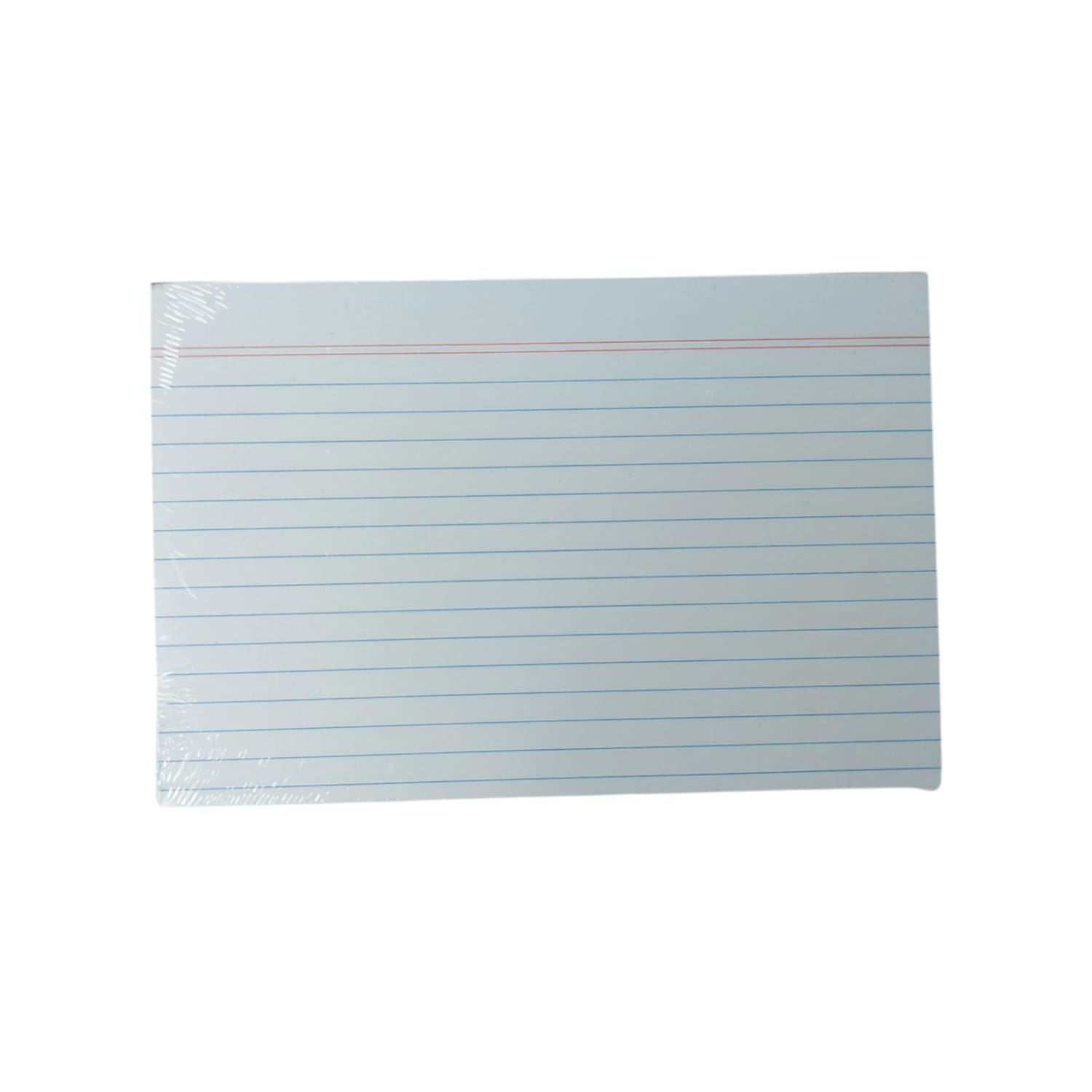 100 Tarjetas Rayadas, Ficheros, Index Card, Fichas Bibliográficas, 10.16 X 15.24 cm.