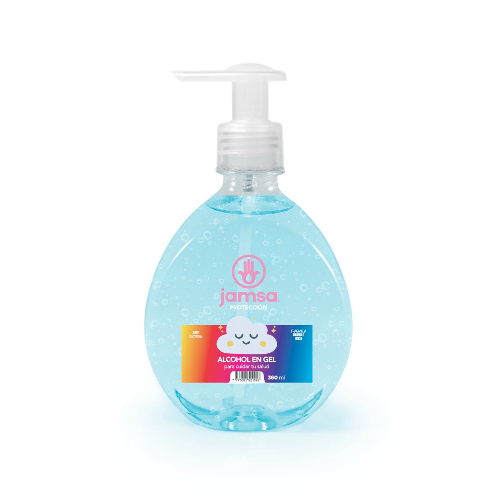 Alcohol En Gel / Sanitizador de Manos 360 ml. - JAMSA