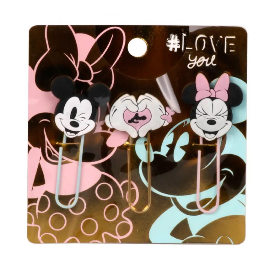 Set de 3 Clip Jumbo Fun Mickey & Minnie - 216-2010505
