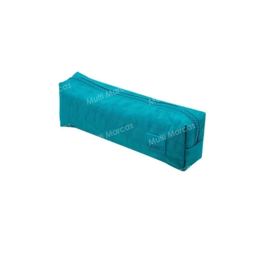 Estuchera Portalapices de un Solo Compartimento Verde Agua  - ET0131 - BRW
