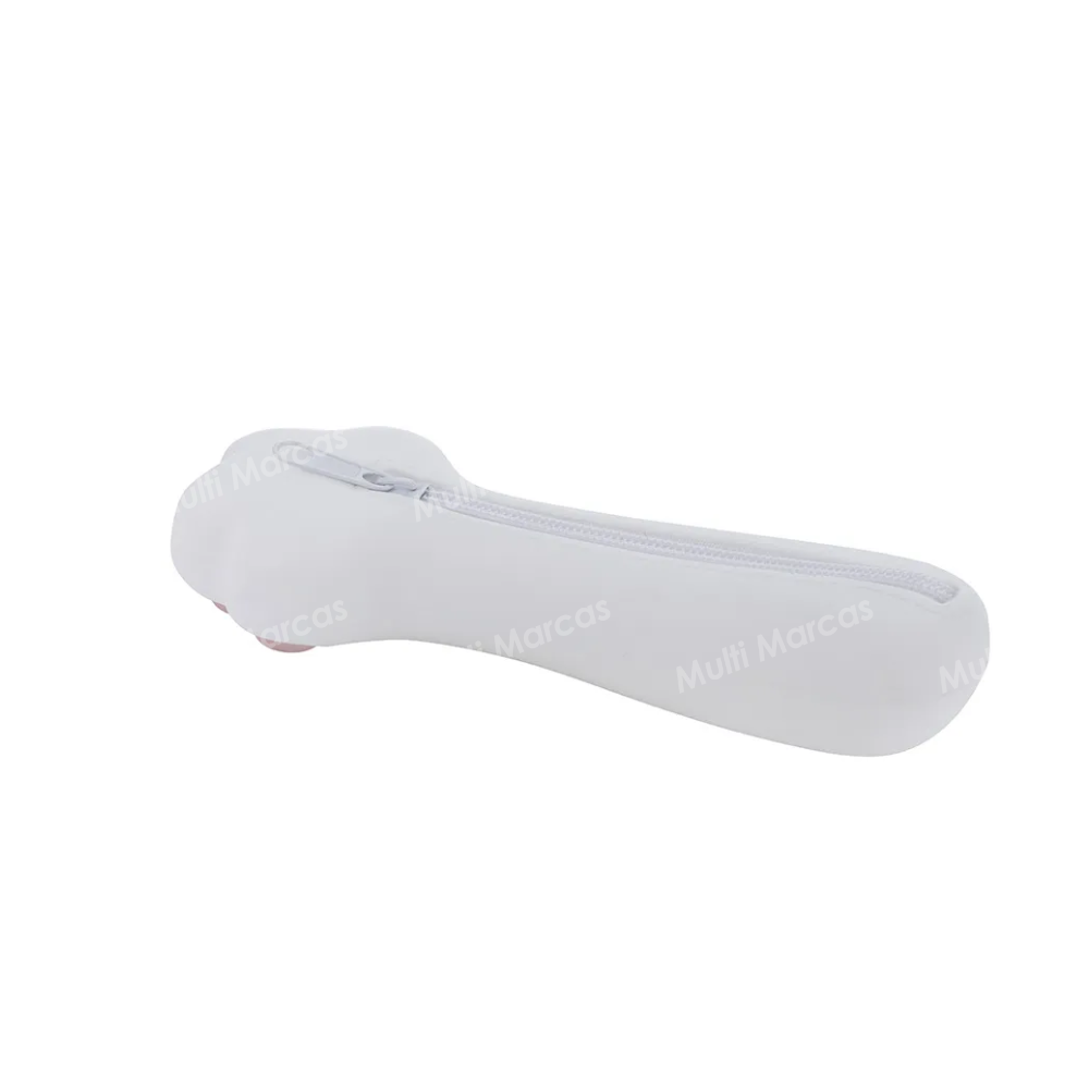 Estuche BRW Silicona Best Friend Pata de Gato Blanco - ET0861
