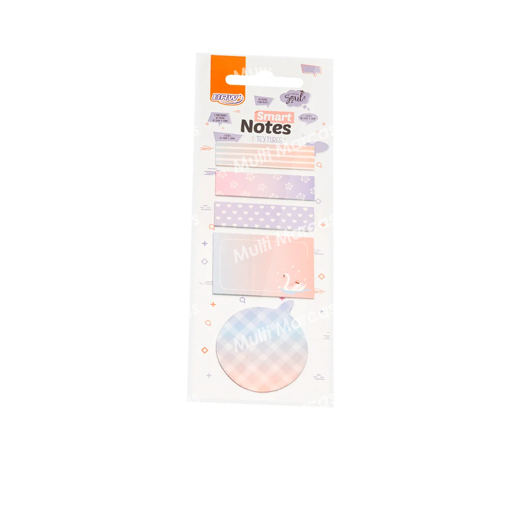 Post It BRW Cisnes 5 Bloques con 20 hojas - FL0200