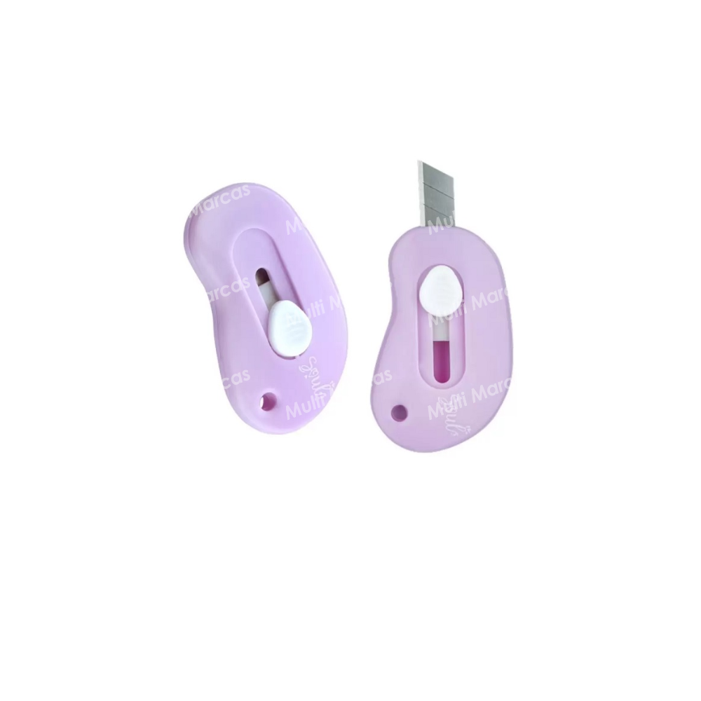 Estilete Mini Cutter BRW Pastel en 3 Tonos Pastel - ES0001
