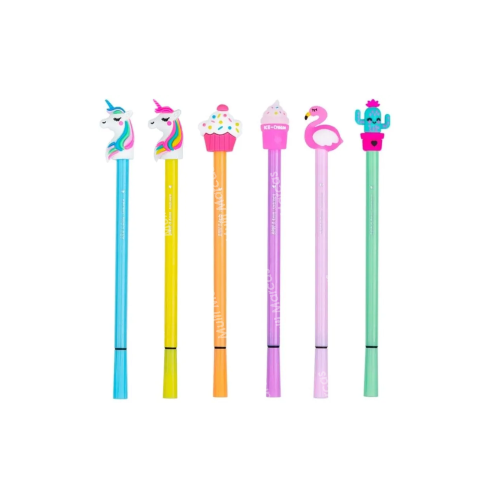 Boligrafos BRW Plumones Revestimiento Micropunta 0.4mm Fineliner Unicornio - fi3001