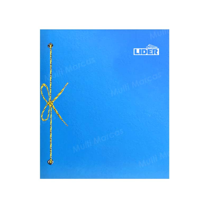 Tapa de Carpeta Color Pleno 1/2 Oficio Con 4 Divisiones + Trensa / Guato - LIDER