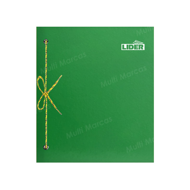 Tapa de Carpeta Color Pleno 1/2 Oficio Con 4 Divisiones + Trensa / Guato - LIDER