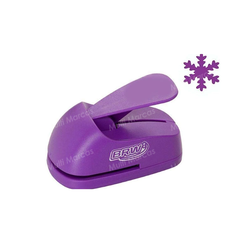 Perforadora de Goma Eva, 51 mm. - Copo de Nieve - BRW - FE5105