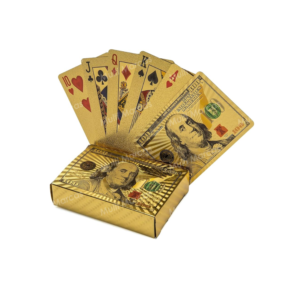 Caja de Una Baraja de Dolar Dorado