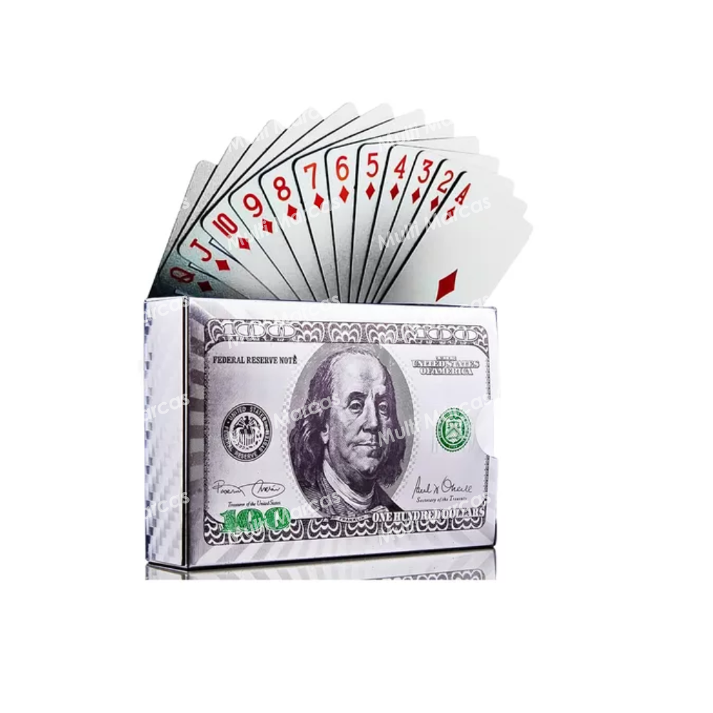 Caja de Una Baraja de Dolar Plateado