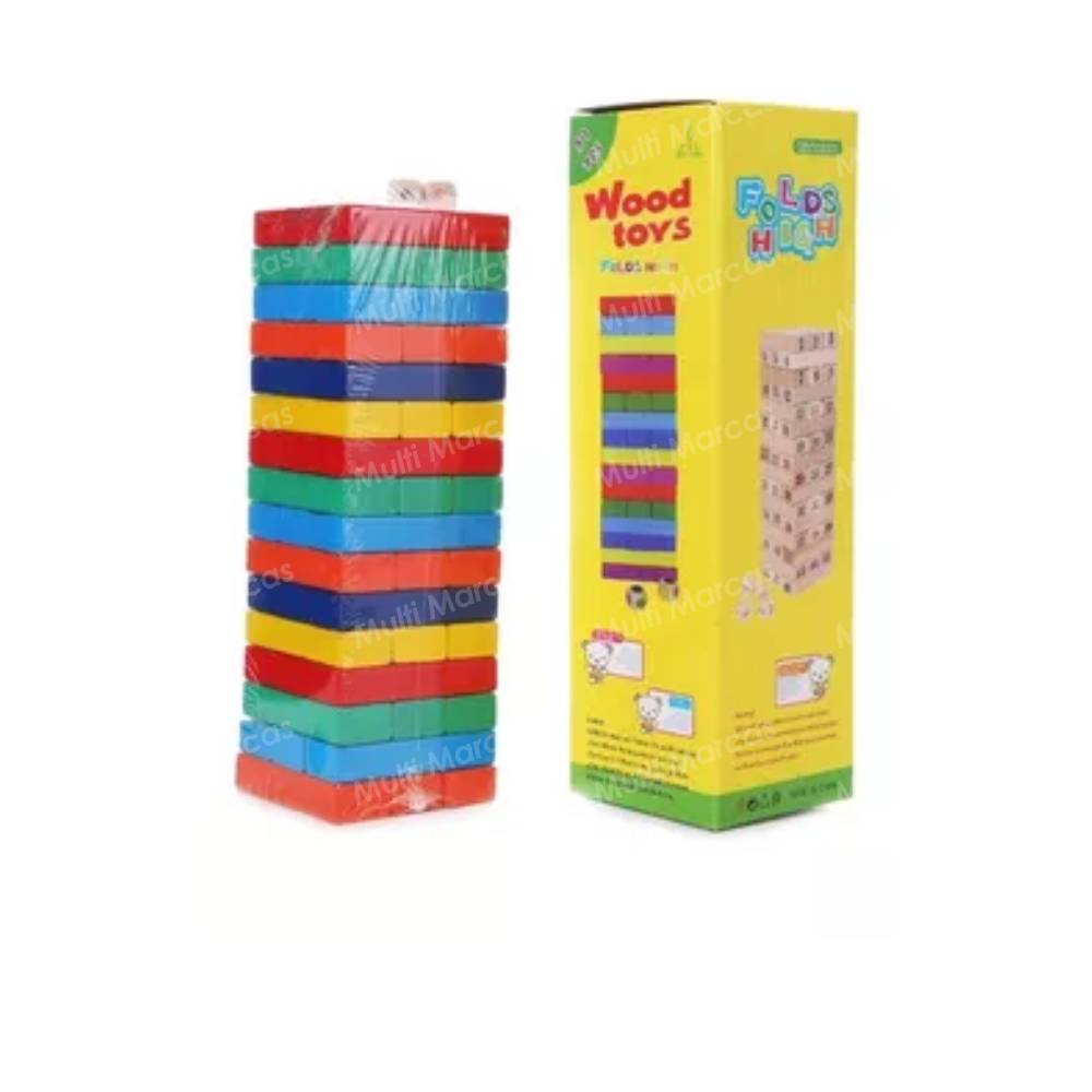 Juego Yenga de Colores