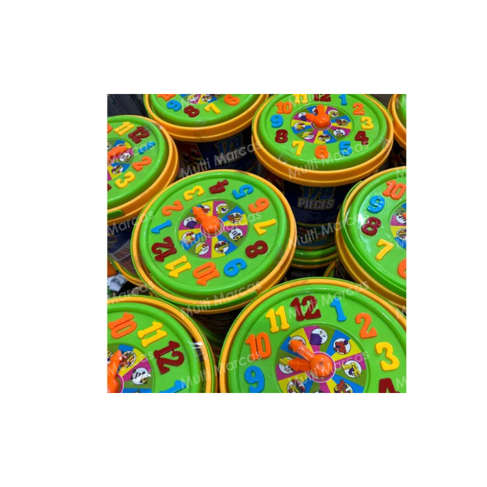Balde de Cubos Pequeño / Rastis de 60 Piezas