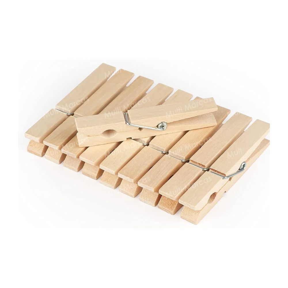 Set de 24 Ganchos de Madera - 8011