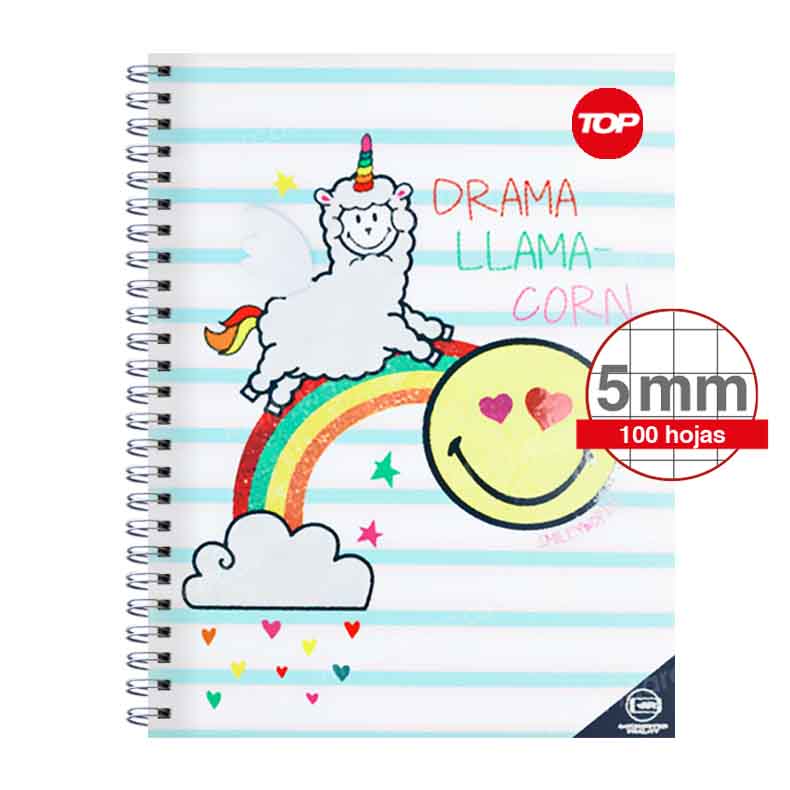 CUADERNO ANILLADO CARTA TOP MIX3 100 CUADRICULA CORRIENTE