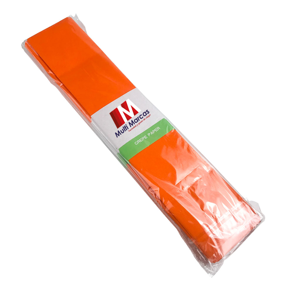 Rollo de Papel Crepé (50 x 150 cm) Naranja