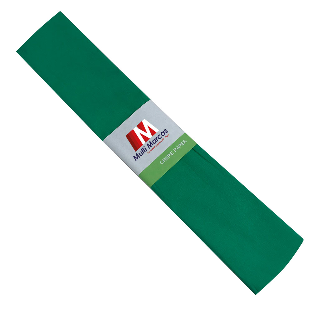 Rollo de Papel Crepé (50 x 150 cm) Verde Oscuro