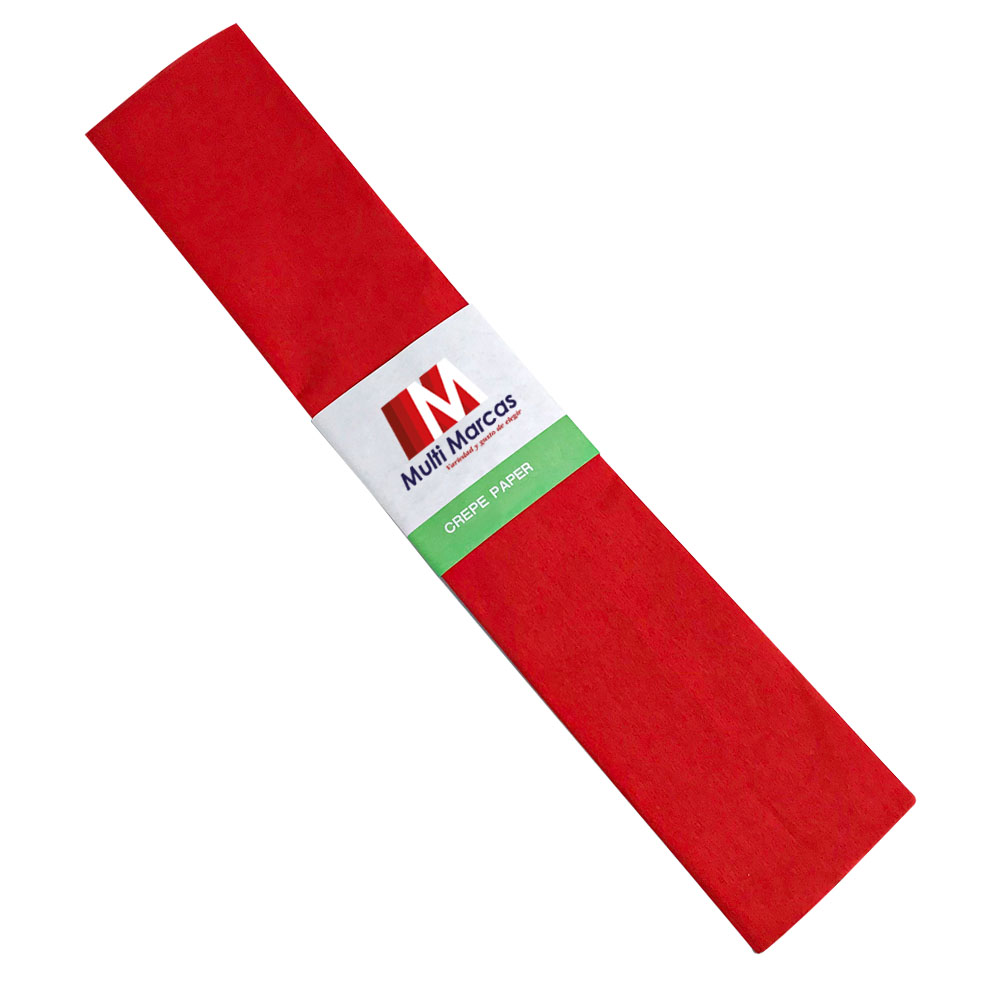 Rollo de Papel Crepé (50 x 150 cm) Rojo