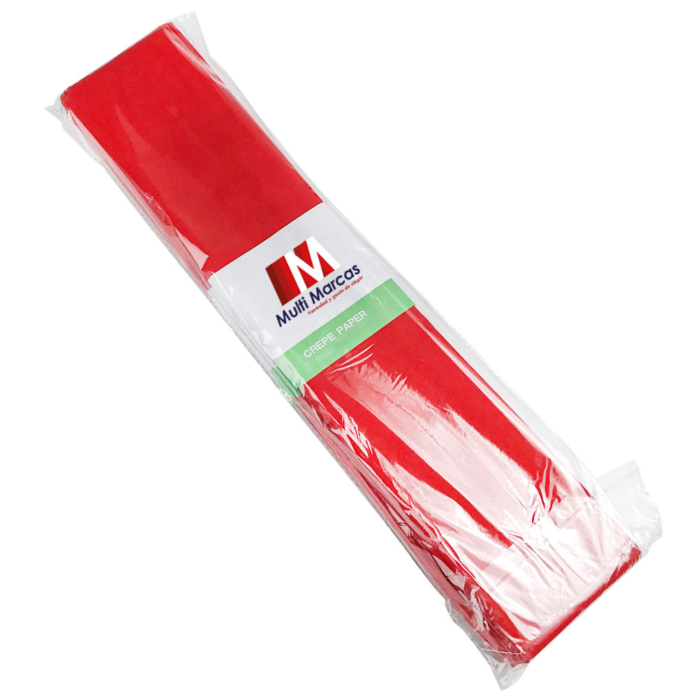 Rollo de Papel Crepé (50 x 150 cm) Rojo