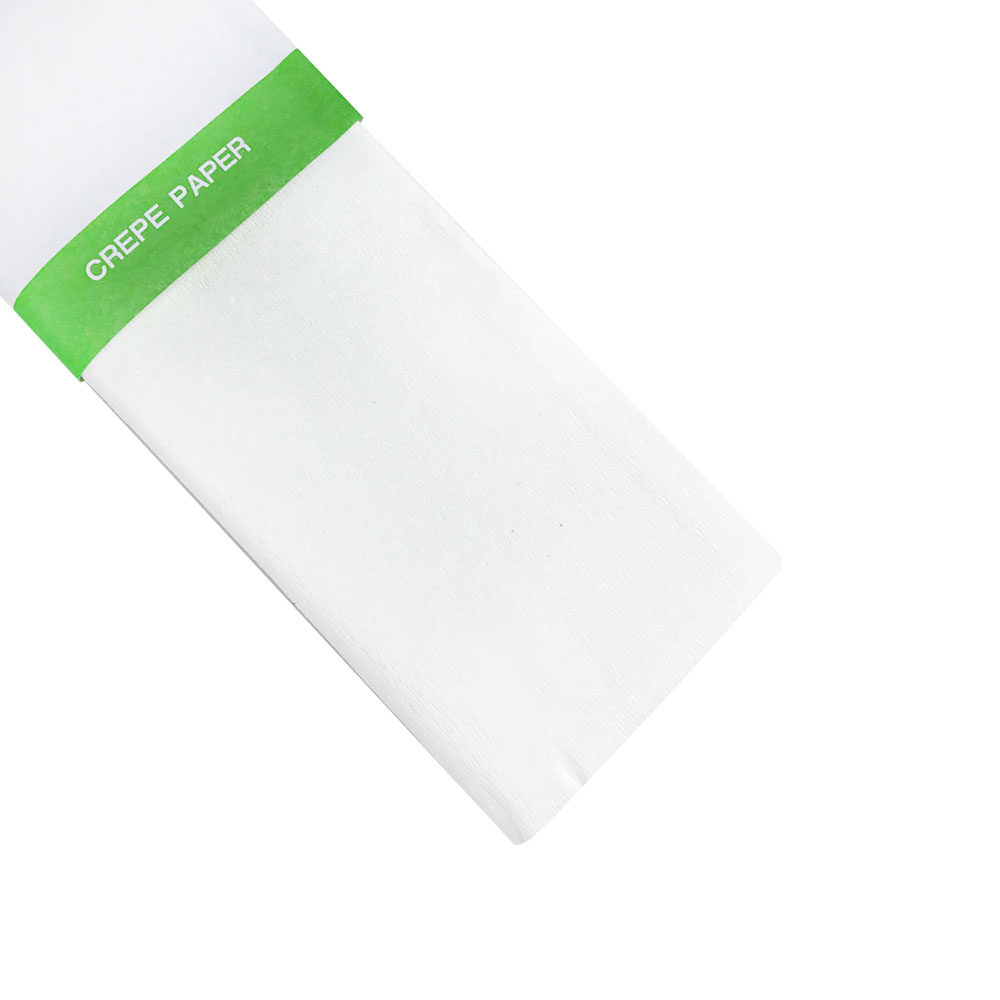 Rollo de Papel Crepé (50 x 150 cm) Blanco