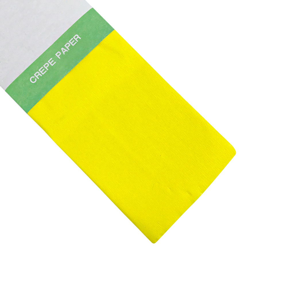 Rollo de Papel Crepé (50 x 150 cm) Amarillo