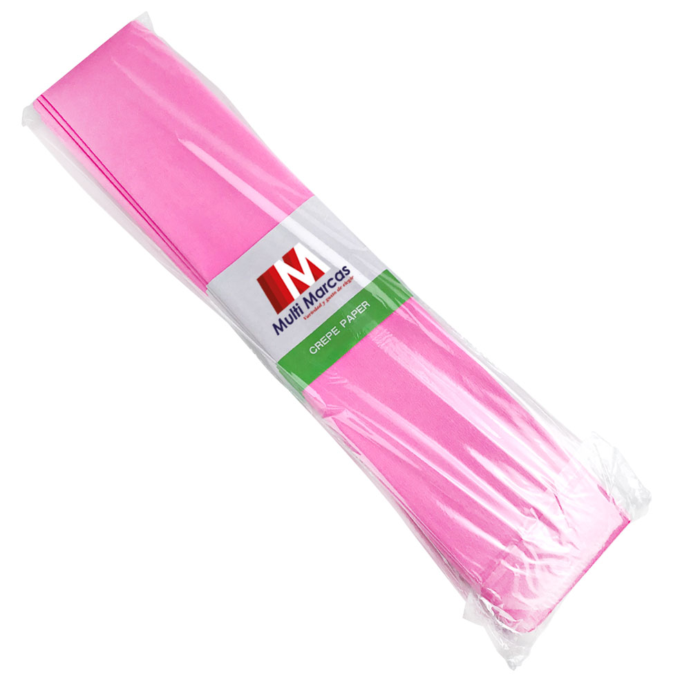 Rollo de Papel Crepé (50 x 150 cm) Rosado bebé