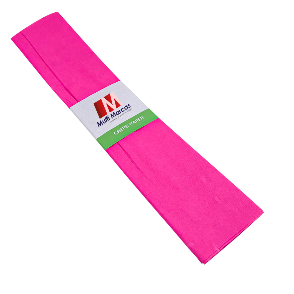 Rollo de Papel Crepé (50 x 150 cm) Rosado