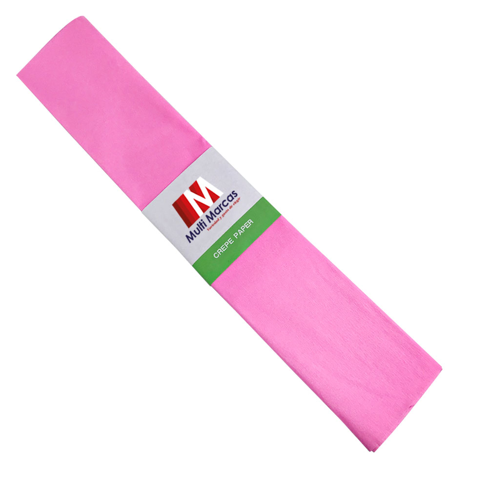 Rollo de Papel Crepé (50 x 150 cm) Rosado