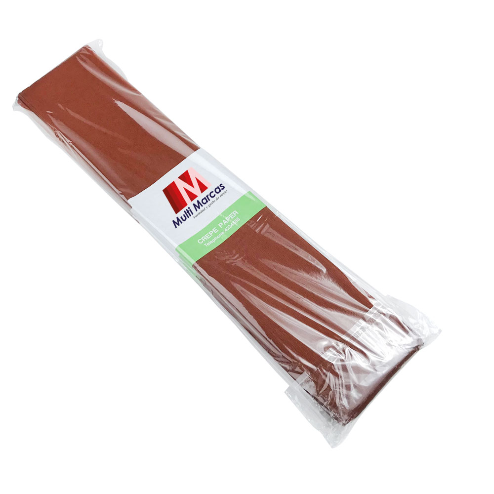 Rollo de Papel Crepé (50 x 150 cm) Café Cacao