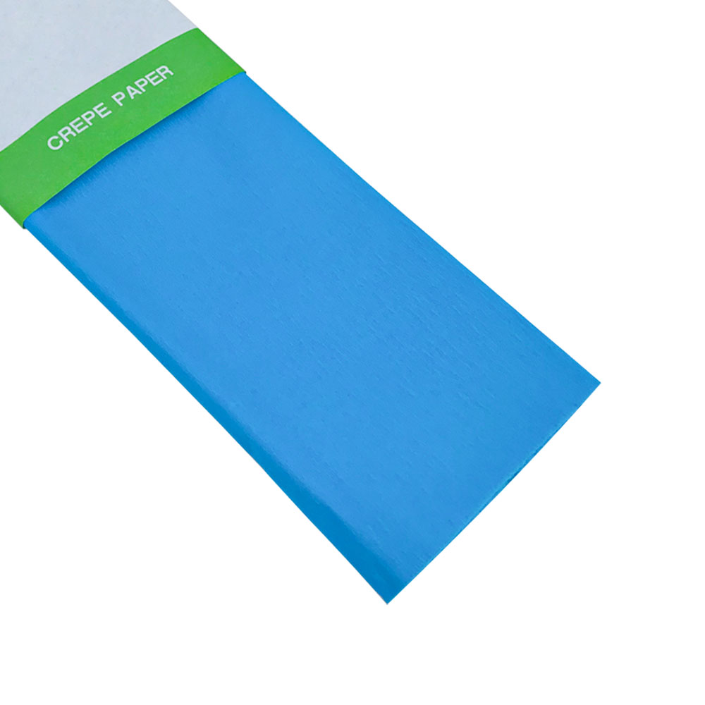 Rollo de Papel Crepé (50 x 150 cm) Celeste