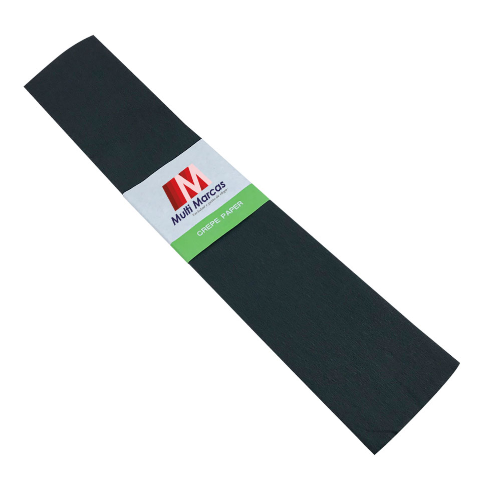 Rollo de Papel Crepé (50 x 150 cm) Negro