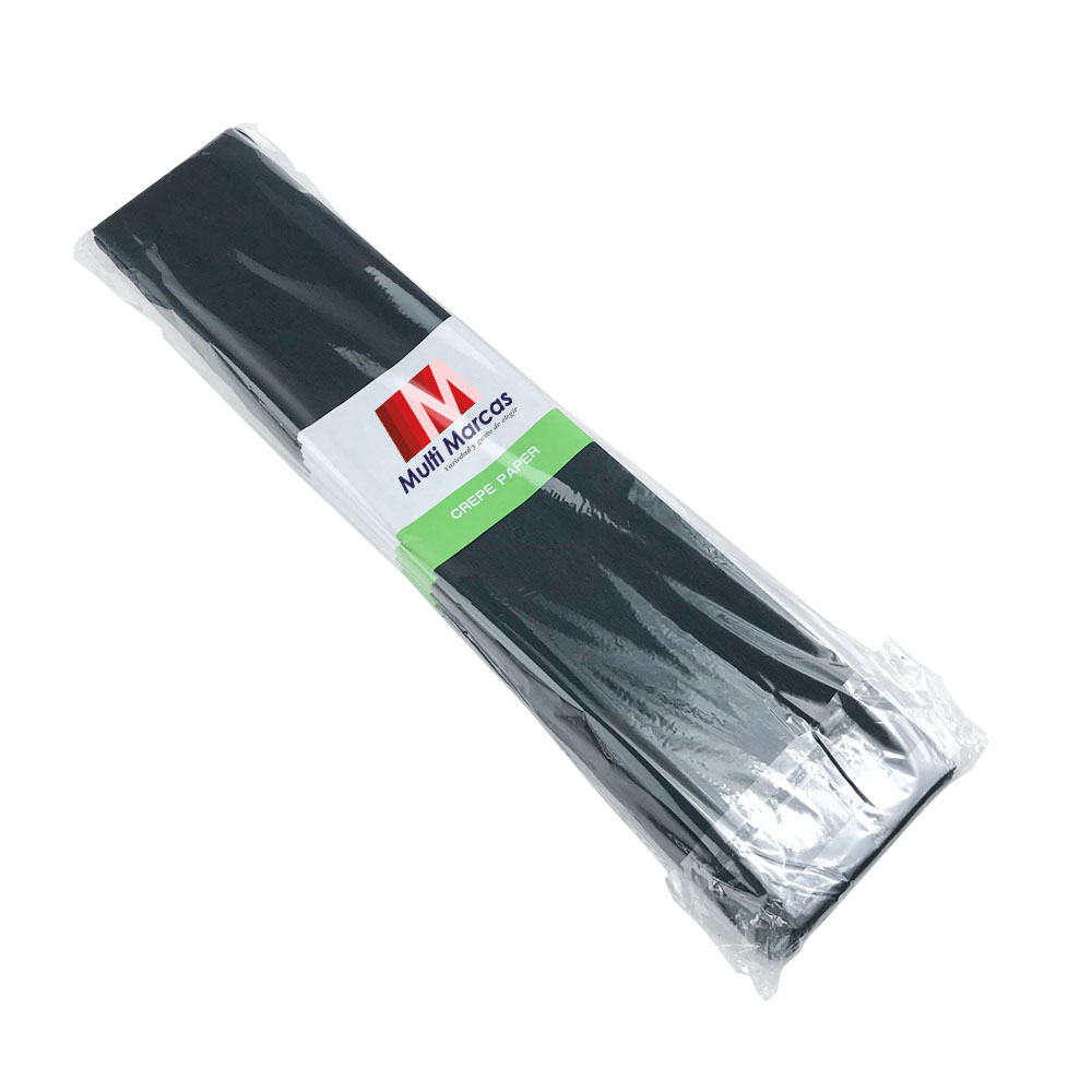 Rollo de Papel Crepé (50 x 150 cm) Negro
