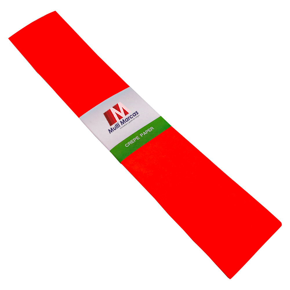 Rollo de Papel Crepé (50 x 150 cm) Fluorescente Rosado