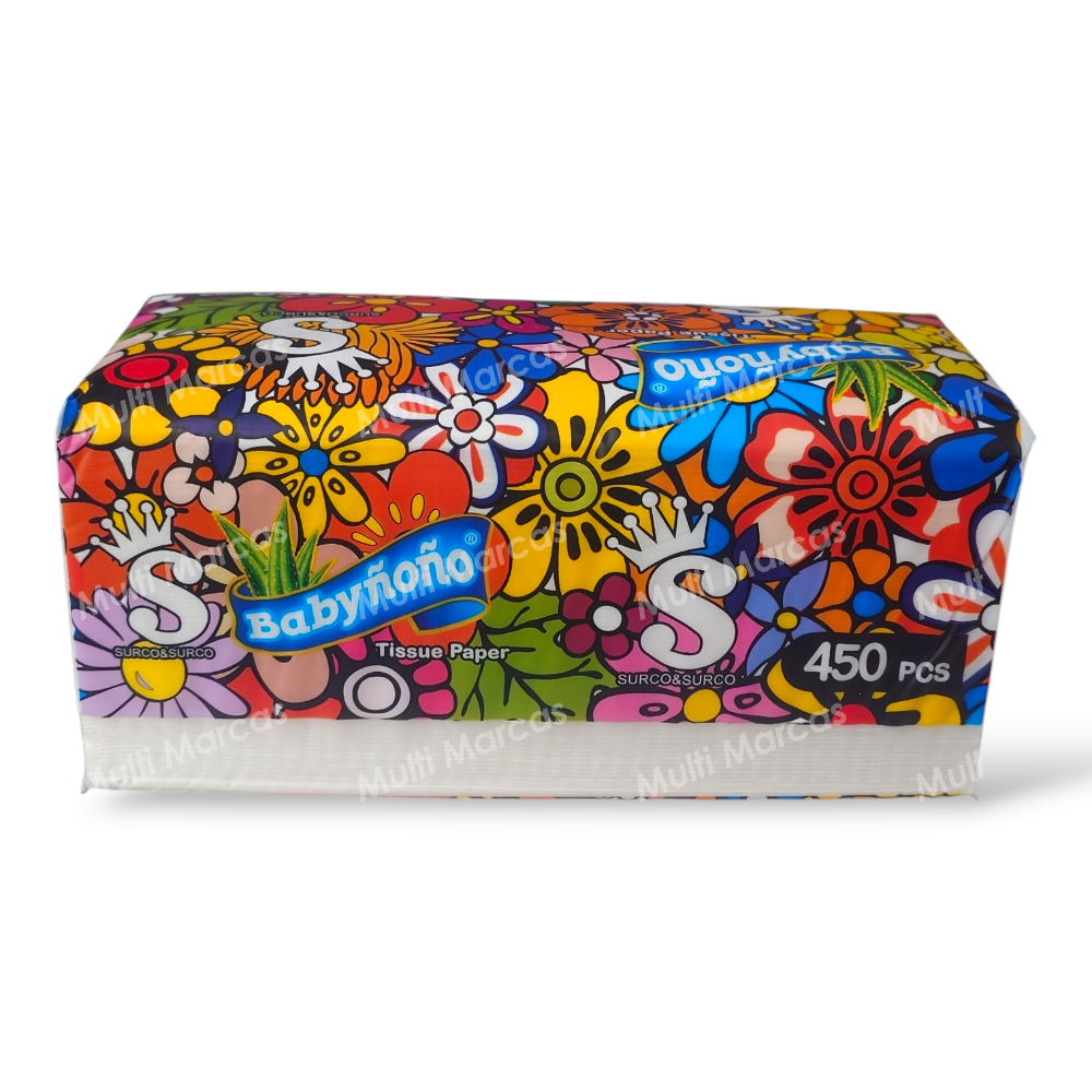 Paquete de 450 Pañuelos desechables Extrasuaves - Babyñoño