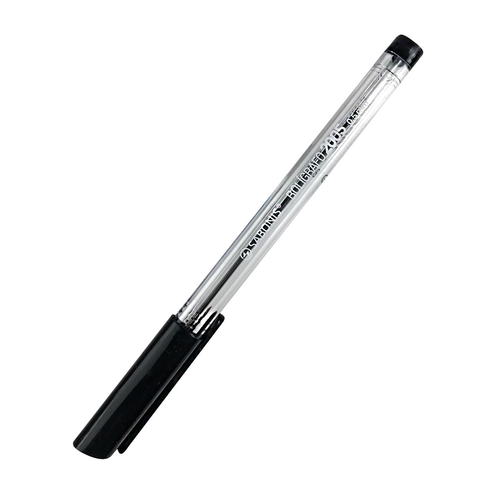 Bolígrafo Triangular Ergonómico SABONIS 2005 Negro