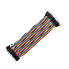 Unidad de Cable Jumper ó de Puente Flexible Para Arduino Con Terminales Macho a Macho, 10 cm.