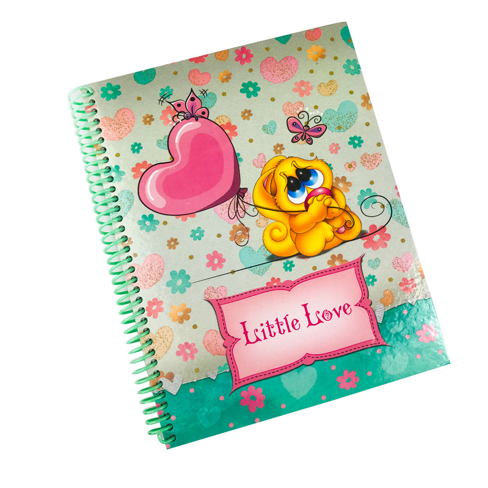 Cuaderno Femenino Medio 1/2 Oficio Cuadricula Corriente Con Diseño, 100 Hojas, Perfumado - GÉNESIS