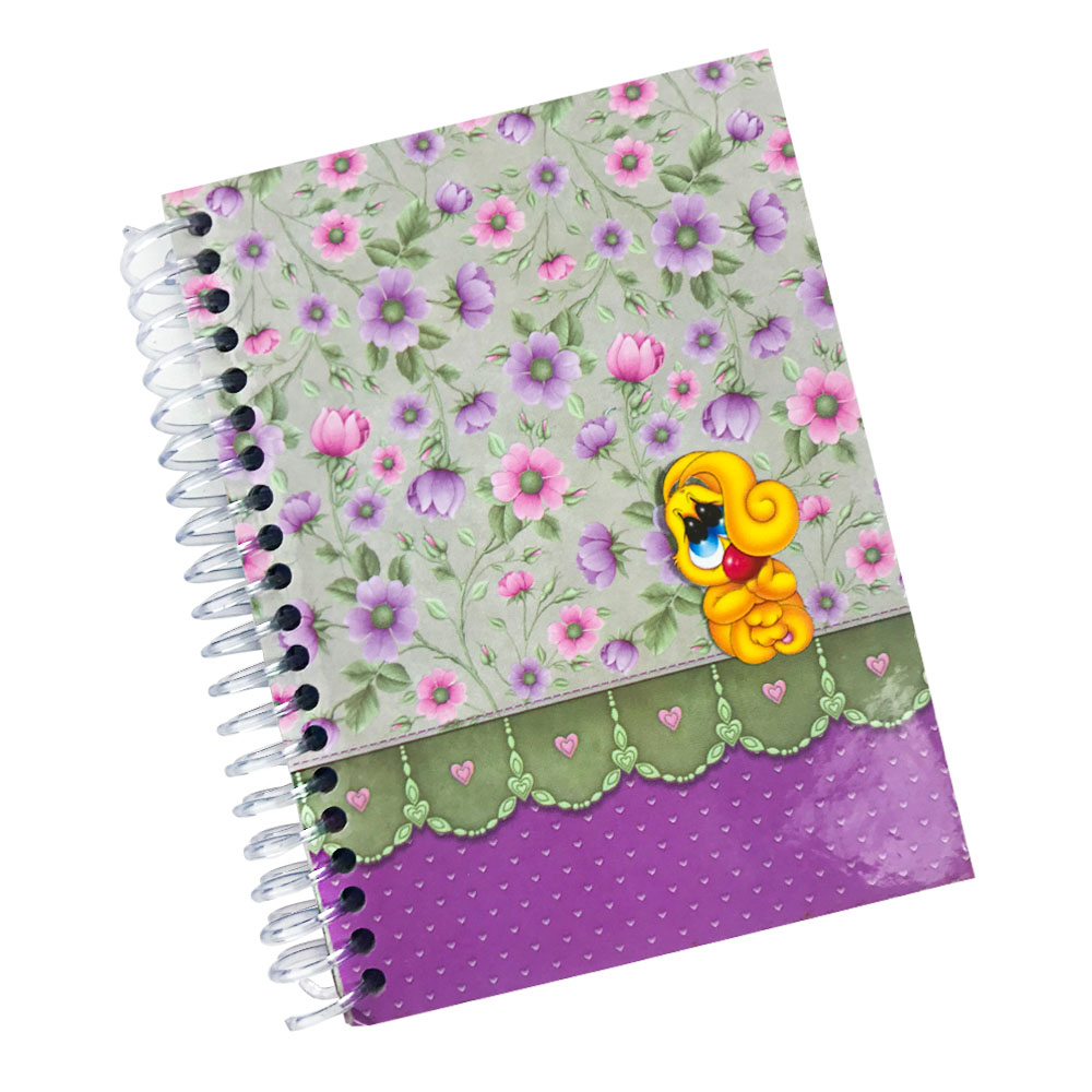 Libreta de Bolsillo Anillado Vertical Cuadriculado Corriente GÉNESIS Perfumado