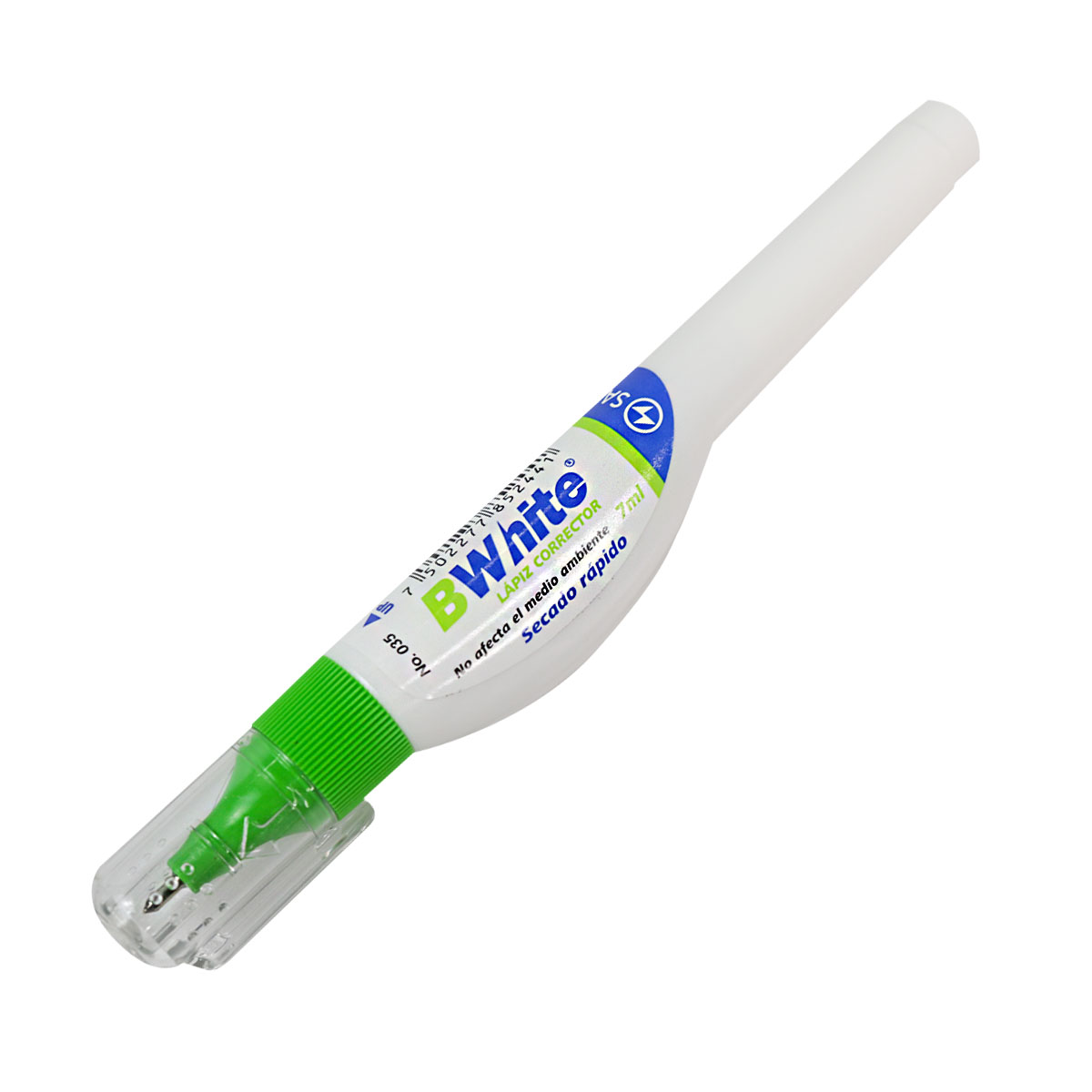 Corrector Líquido en Lápiz Bwhite, 7 ml. - C035 - SABONIS